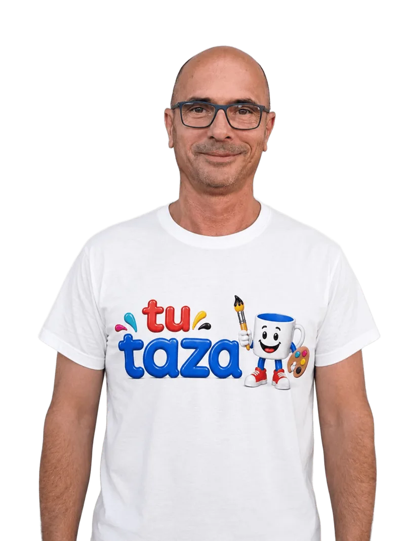 Retrato de Eric C. Sánchez — Dpto. de ventas en el taller tutaza