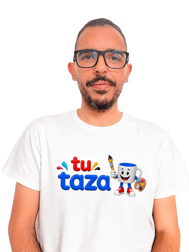 Retrato de Manuel G. Morón — Diseño en el taller tutaza