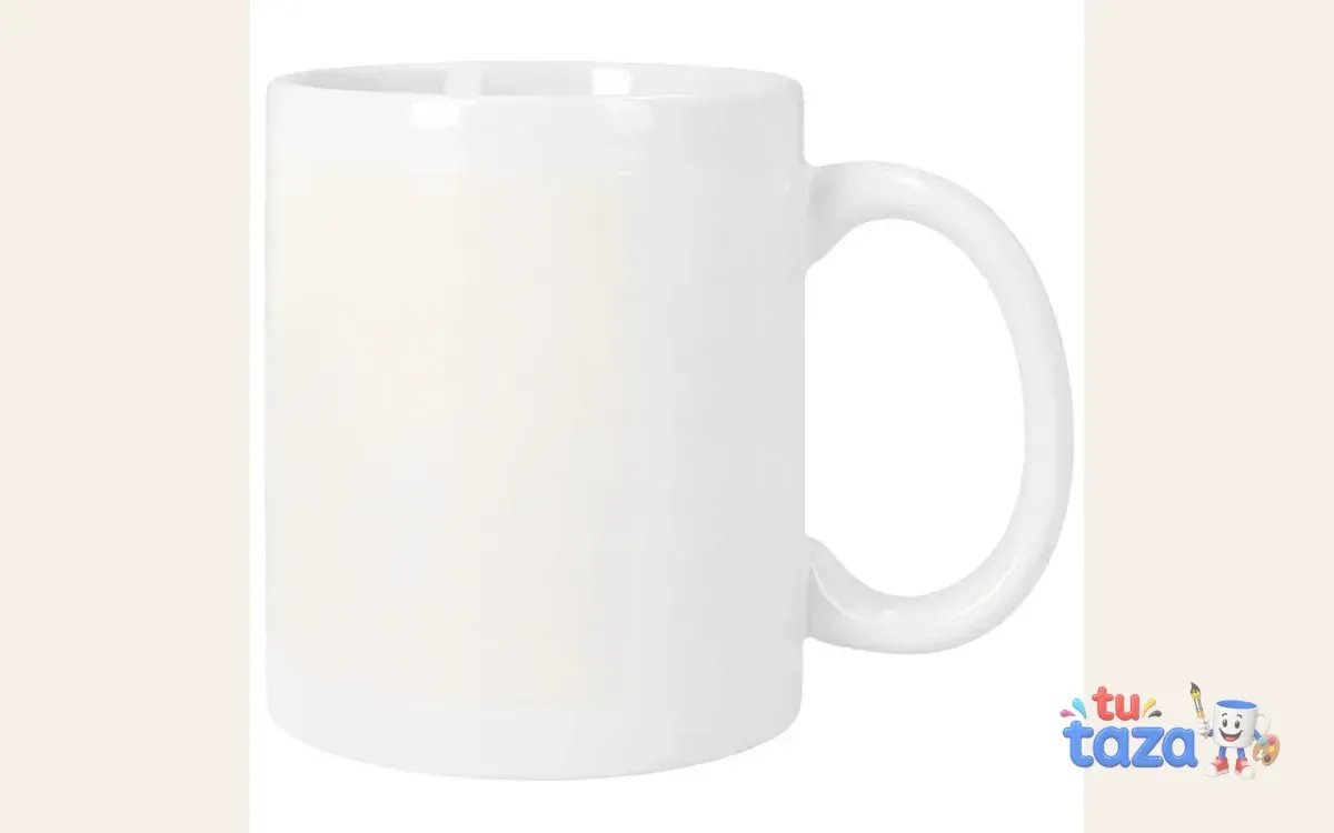Taza blanca clásica — vista 1